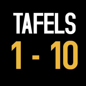 Tafels 1 - 10