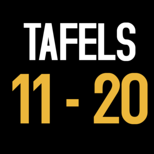 Tafels 11 - 20